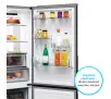 Lodówka Candy Fresco 500 CNCQ4T618DX Pełny No Frost 185cm Komora świeżości Zdalne sterowanie Inox