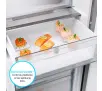 Lodówka Candy Fresco 500 CNCQ4T618DX Pełny No Frost 185cm Komora świeżości Zdalne sterowanie Inox