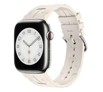 Pasek Beline Silicone Ultra do Apple Watch 38/40/41mm Beżowy