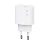 Ładowarka sieciowa USAMS OYXLTZ01 1xUSB-C PD20W PD Fast Charging + kabel USB-C/USB-C 60W Biały