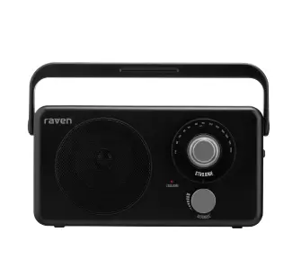 Radioodbiornik Raven ERADP003 Radio FM Czarny