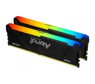Kingston FURY Beast RGB DDR4 16GB (2 x 8GB) 3200 CL16 Czarny