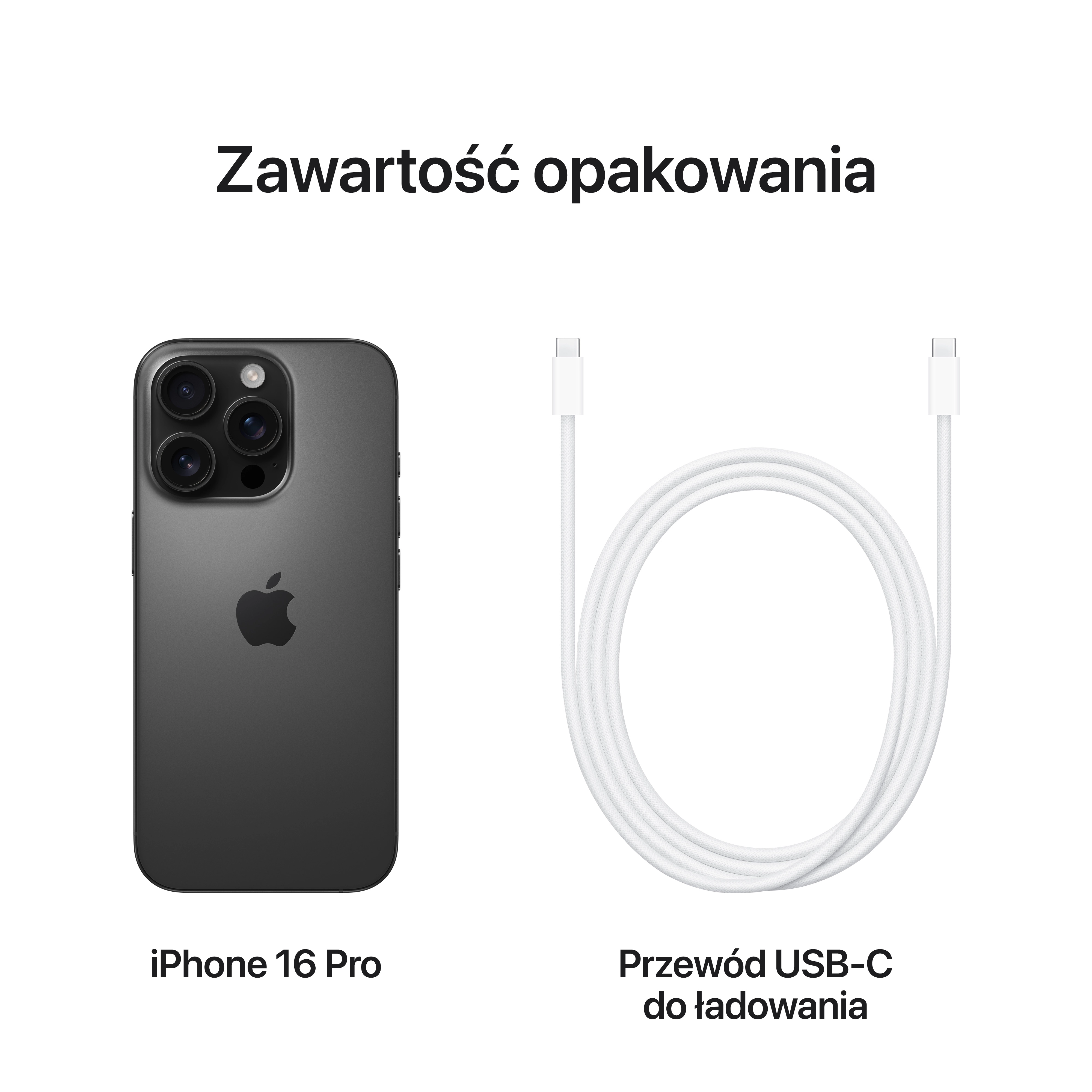 Apple iPhone 16 Pro 1TB 6,3" 48Mpix Tytan czarny