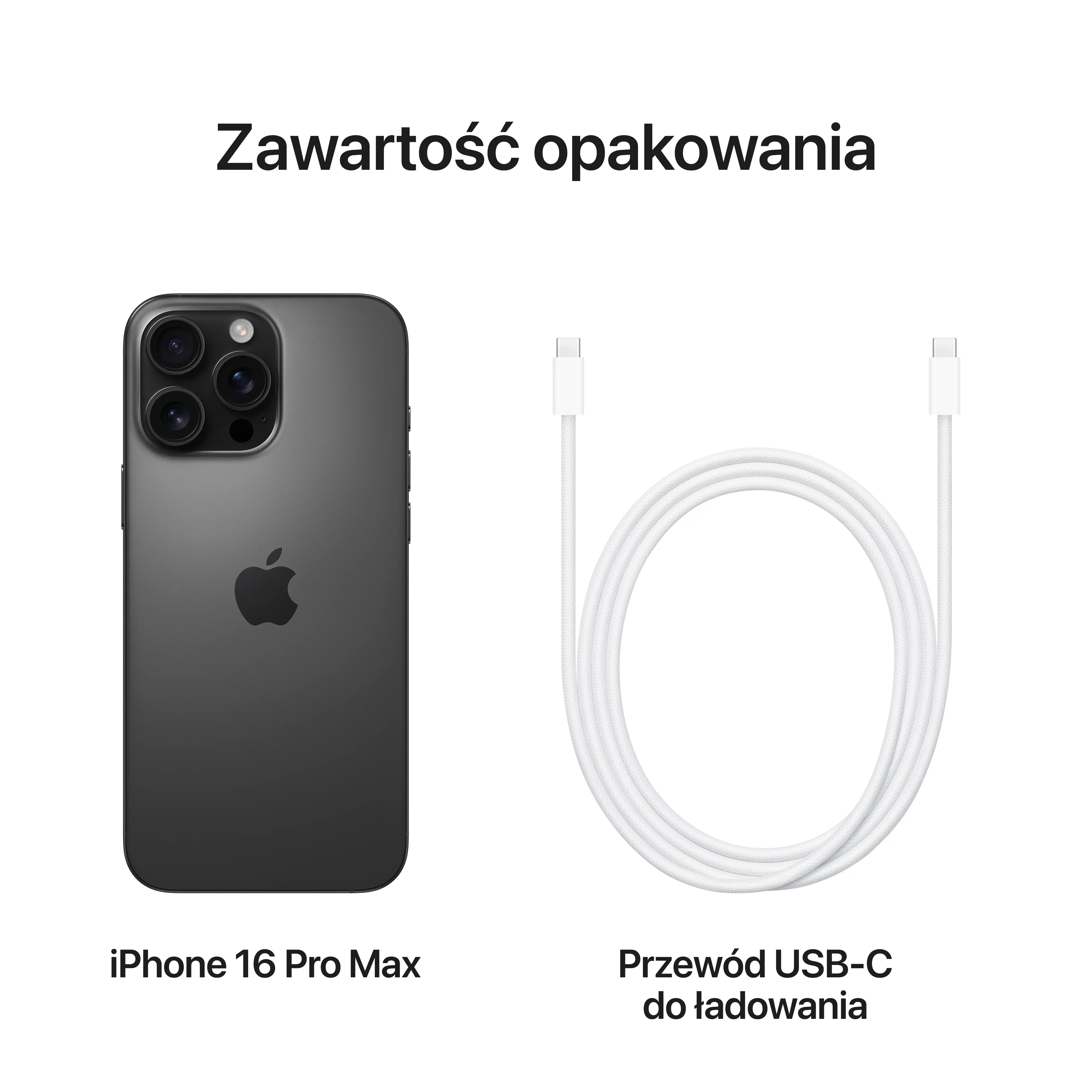 Apple iPhone 16 Pro Max 1TB 6,9" 48Mpix Tytan czarny