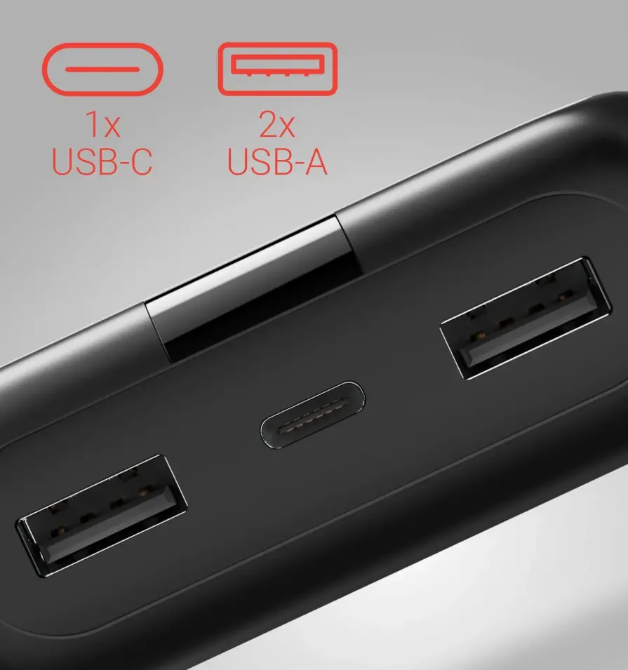 Powerbank Hama 201711 Performance 24 24000mAh 15W Antracyt
