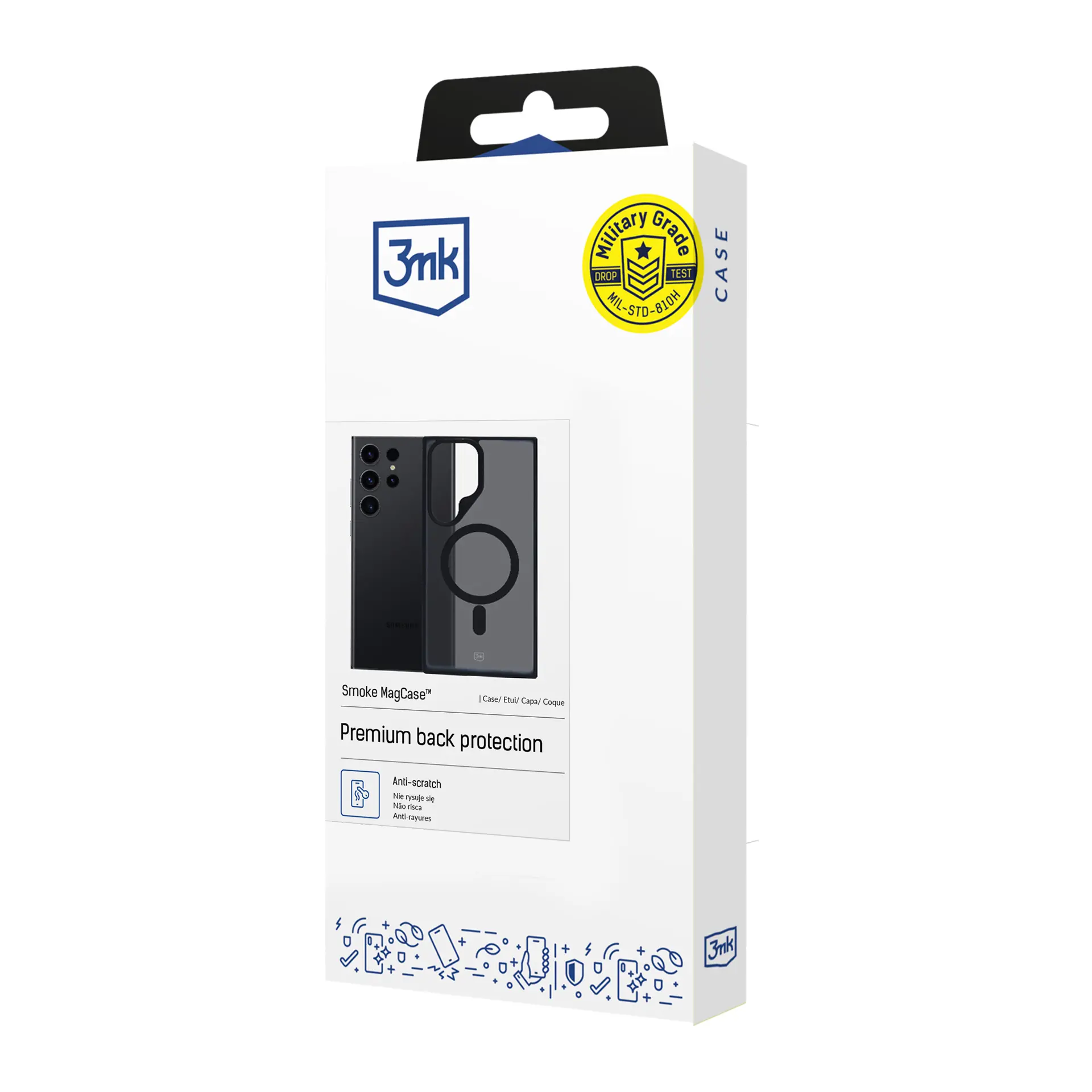 Etui 3mk Smoke MagCase do Samsung Galaxy S24 Ultra Szary