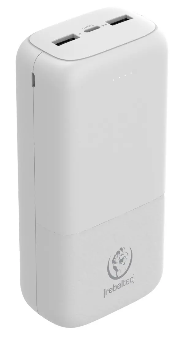 Powerbank Rebeltec P30 30000mAh 10W Biały