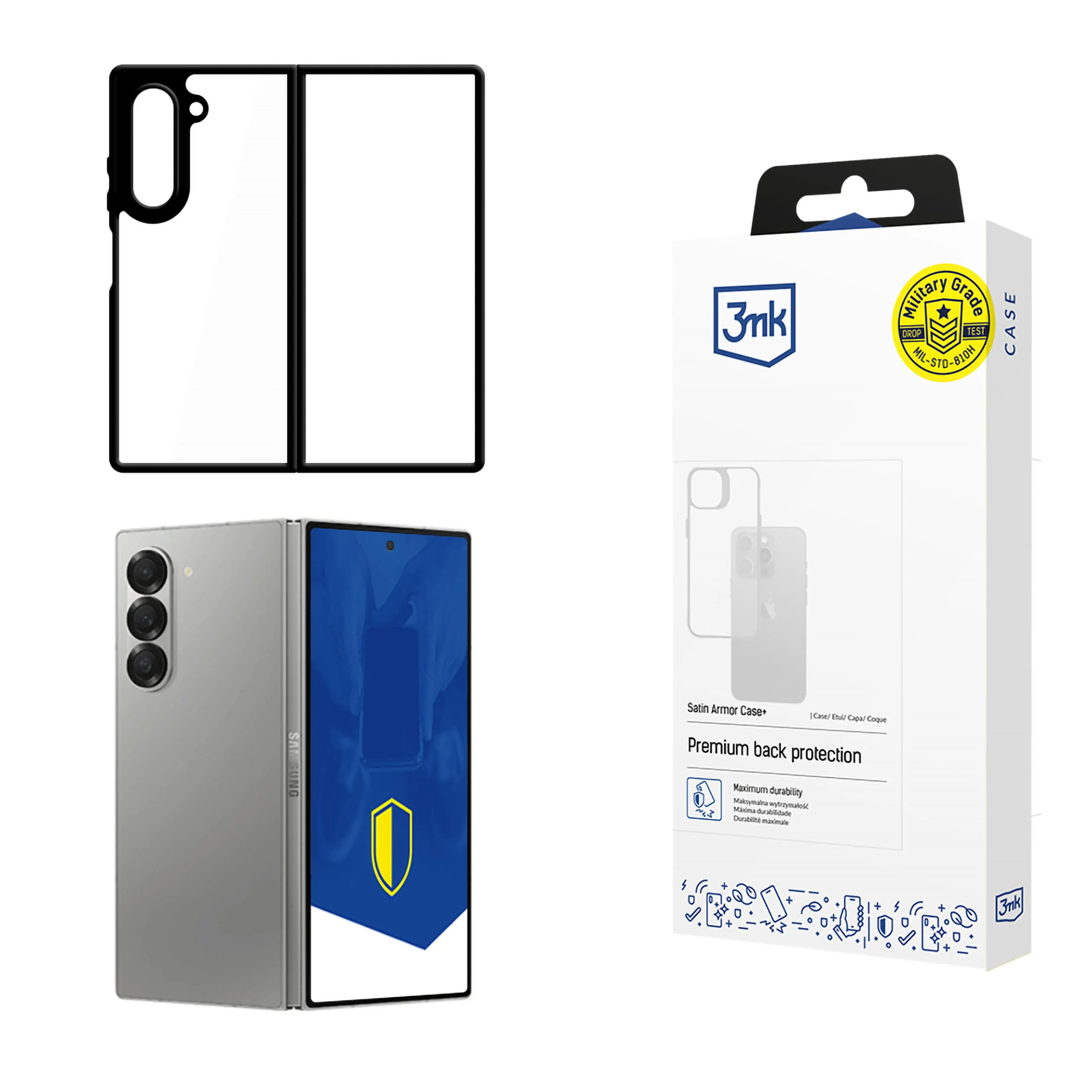 Etui 3mk Satin Armor Case+ Fold do Samsung Galaxy Z Fold 6