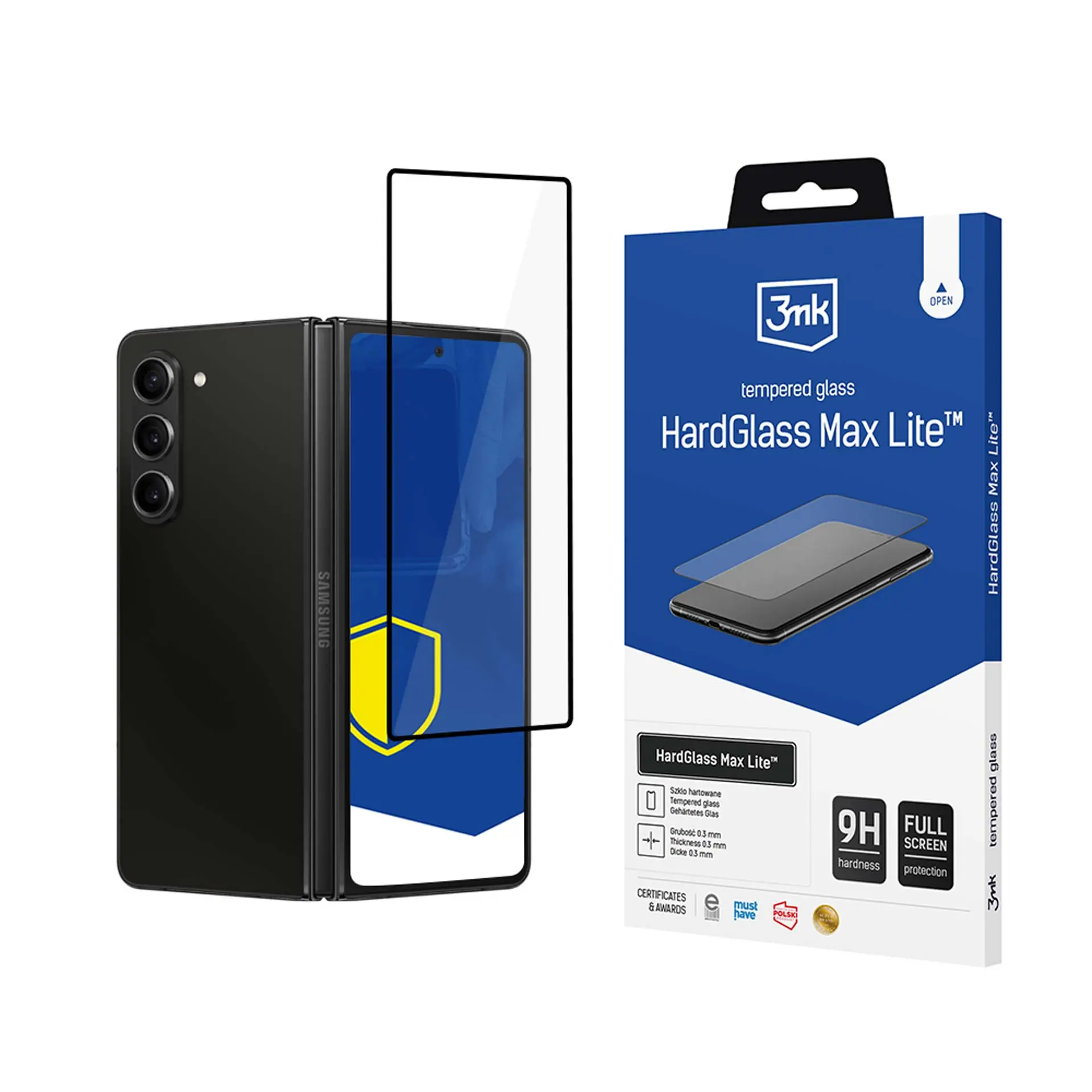 Szkło hartowane 3mk HardGlass Max Lite do Samsung Galaxy Z Fold 6