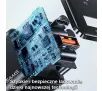 Ładowarka sieciowa USAMS T43 USB-C+USB 33W + kabel lightning Czarny