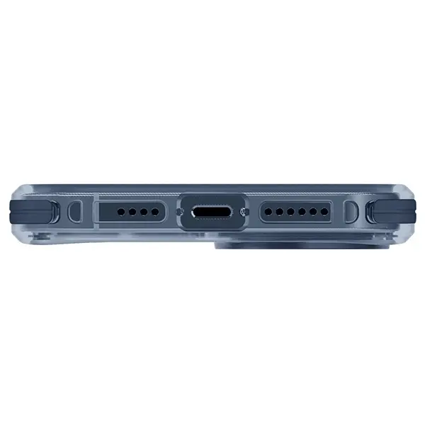 Etui UNIQ Combat Magclick Charging do iPhone 15 Pro Max Ciemnoniebieski