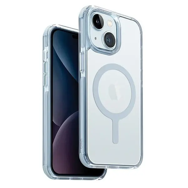 Etui UNIQ Maglick Charging do iPhone 15 Plus Jasnoniebieski