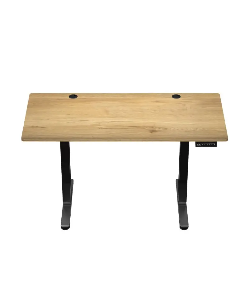 Biurko Mark Adler Leader 7.0 120cm Dzielony blat Brązowo-czarny
