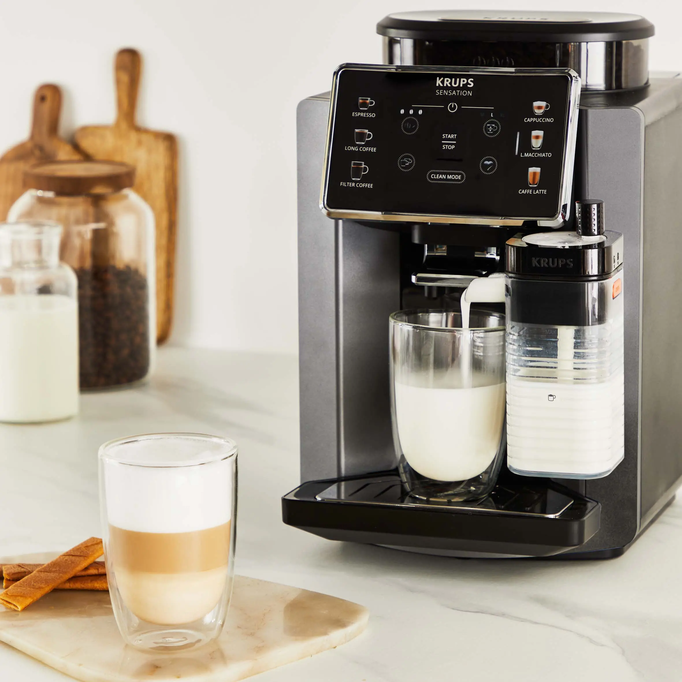 Ekspres Krups Sensation Milk EA912H