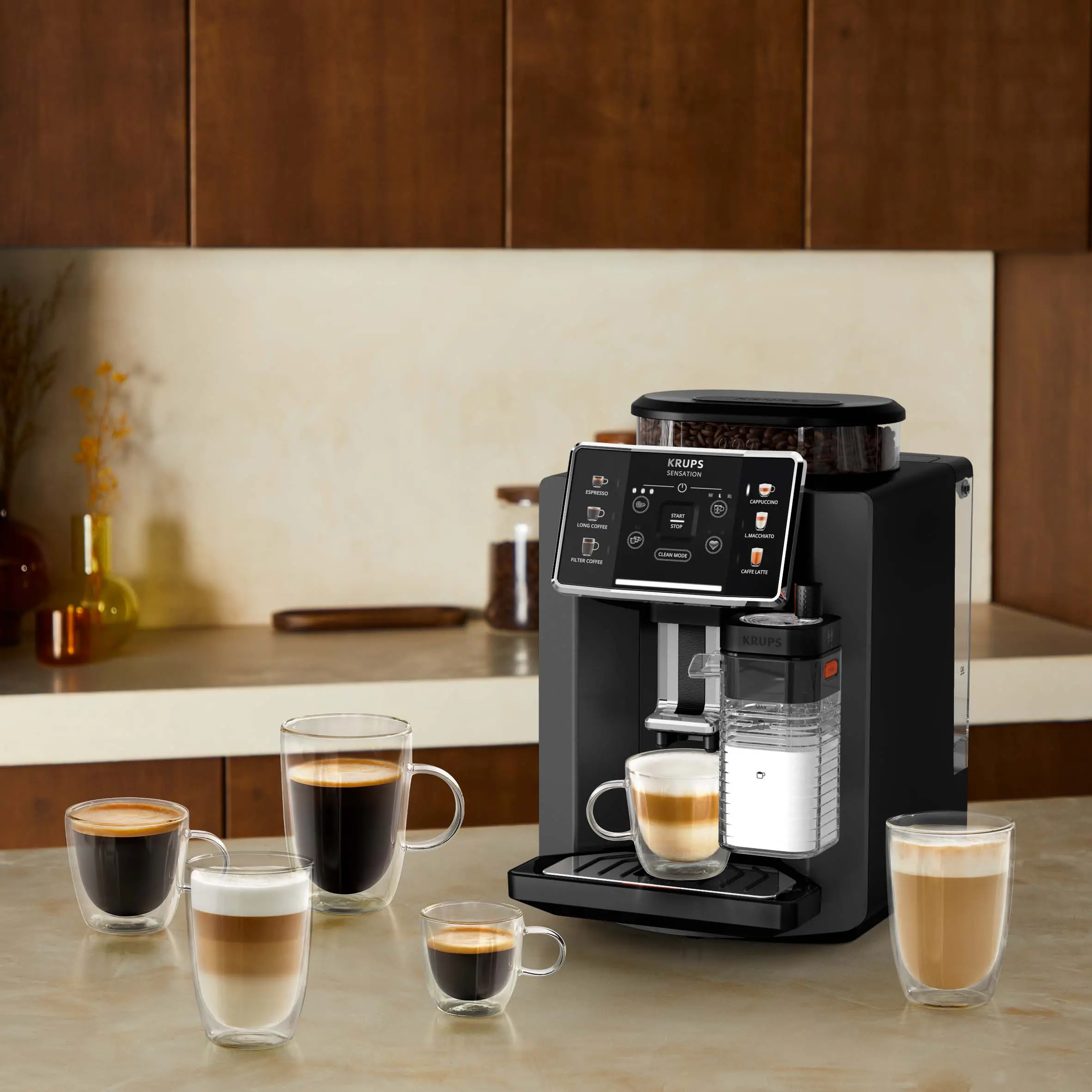 Ekspres Krups Sensation Milk EA912H
