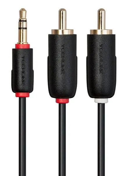 Kabel audio Techlink 103023 3m Czarny