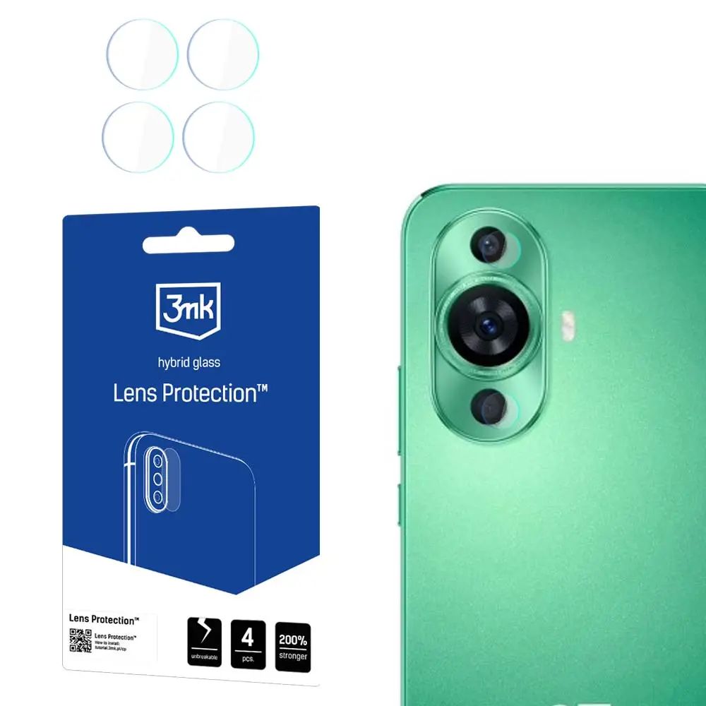 Szkło hybrydowe 3mk Lens Protection do HUAWEI NOVA 12