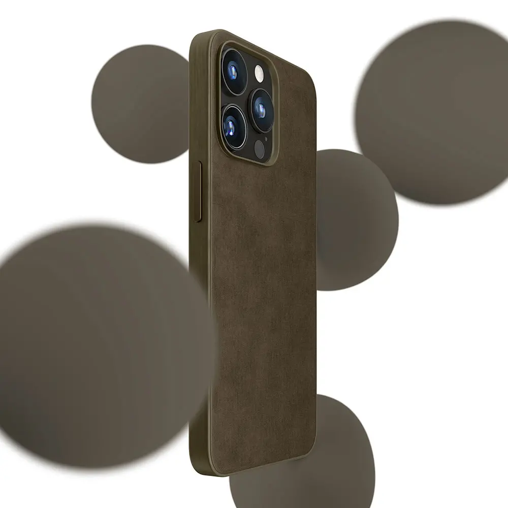 Etui 3mk Hardy MagFabric Case do iPhone 15 Pro Brązowy