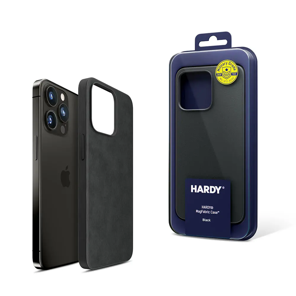 Etui 3mk Hardy MagFabric Case do iPhone 15 Pro Max Czarny