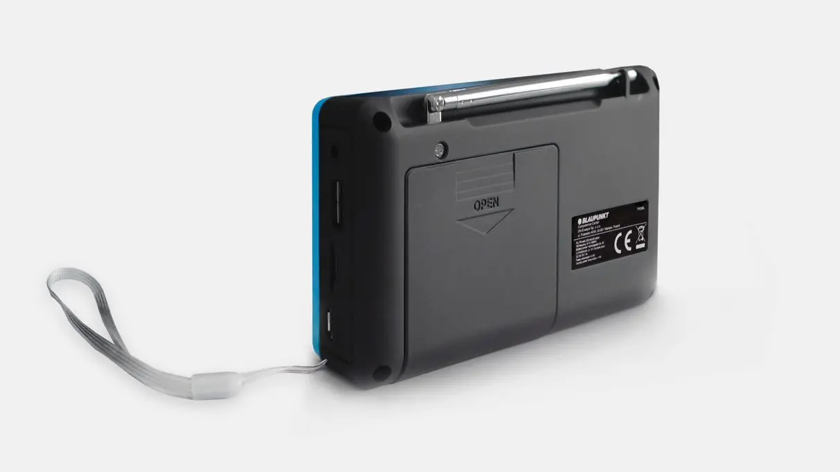 Radioodbiornik Blaupunkt PR5BL Radio FM Czarno-niebieski