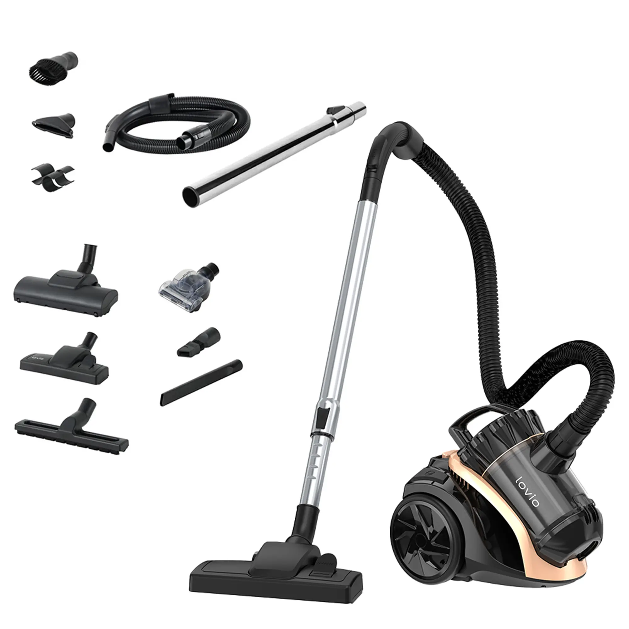 Odkurzacz Lovio Home VacuuFlex LVCVC001 899W Turboszczotka Szczotka do parkietów