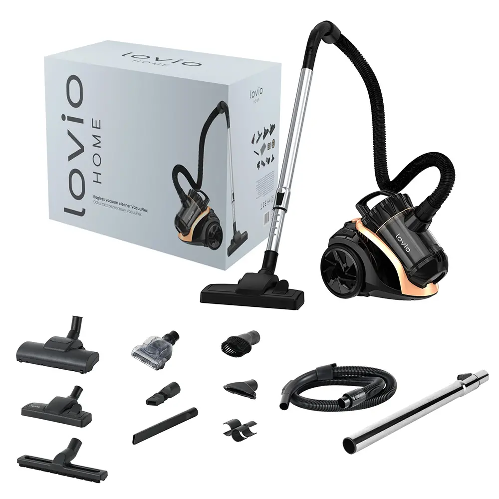 Odkurzacz Lovio Home VacuuFlex LVCVC001 899W Turboszczotka Szczotka do parkietów