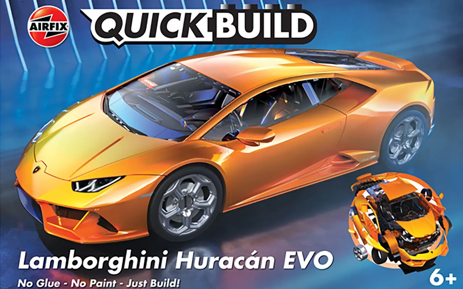 Model do składania Airfix J6058 Quickbuild - Lamborghini Huracan EVO