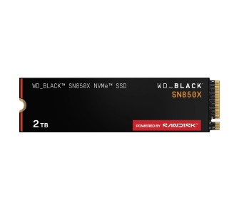 Dysk SSD WD Black SN850X 2TB PCIe Gen4 x4 Bez radiatora