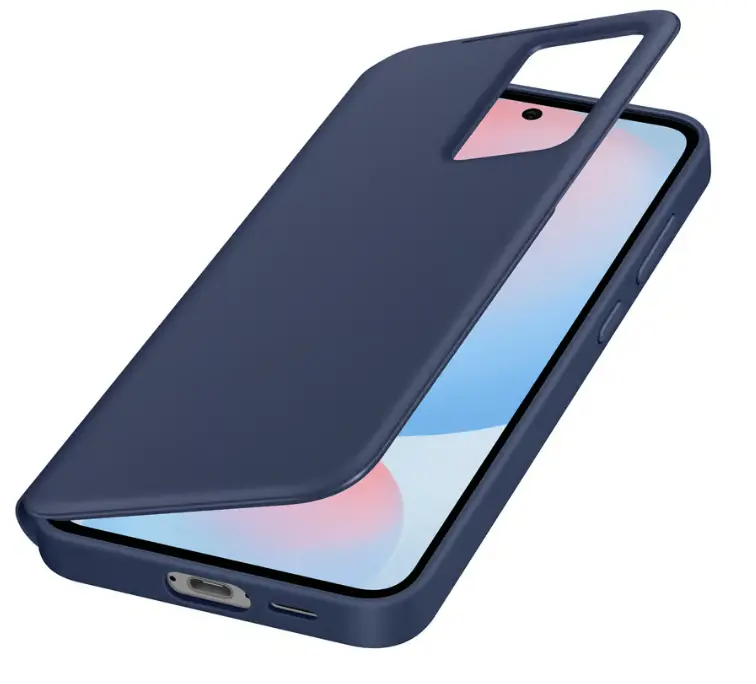 Etui Samsung Smart View Wallet do Galaxy S24 FE Niebieski