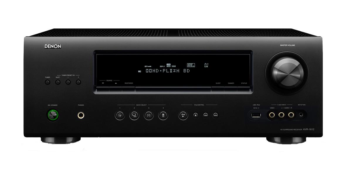 Amplituner Denon AVR-1612 (czarny)