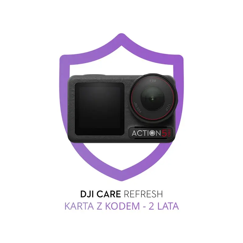 Ochrona DJI Care do Osmo Action 5 Pro plan 2 letni
