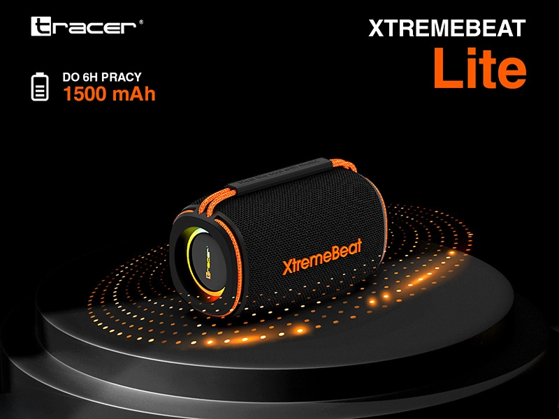 Głośnik Bluetooth Tracer XtremeBeat Lite 10W Czarny