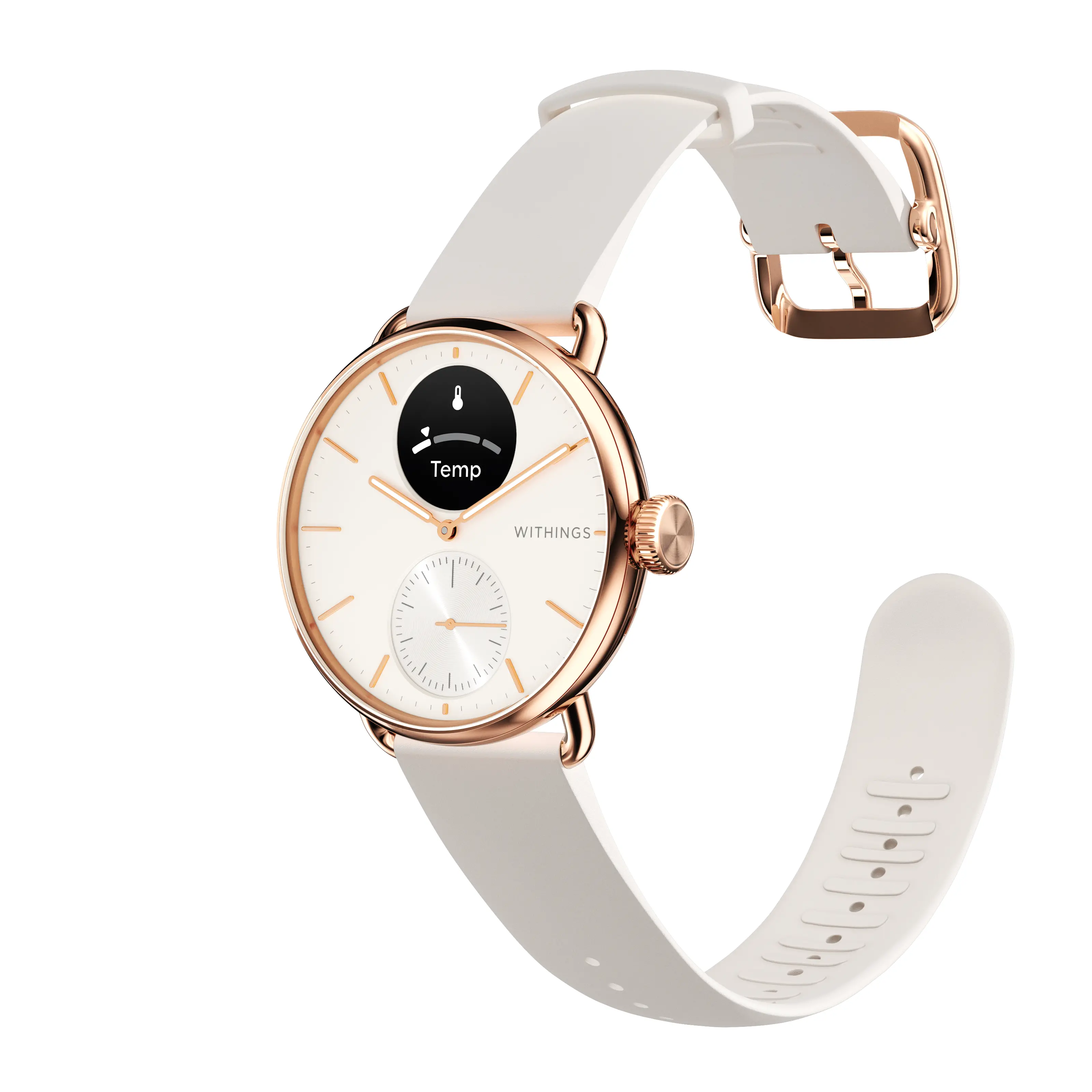 Smartwatch Withings ScanWatch 2 38mm Różowe złoty