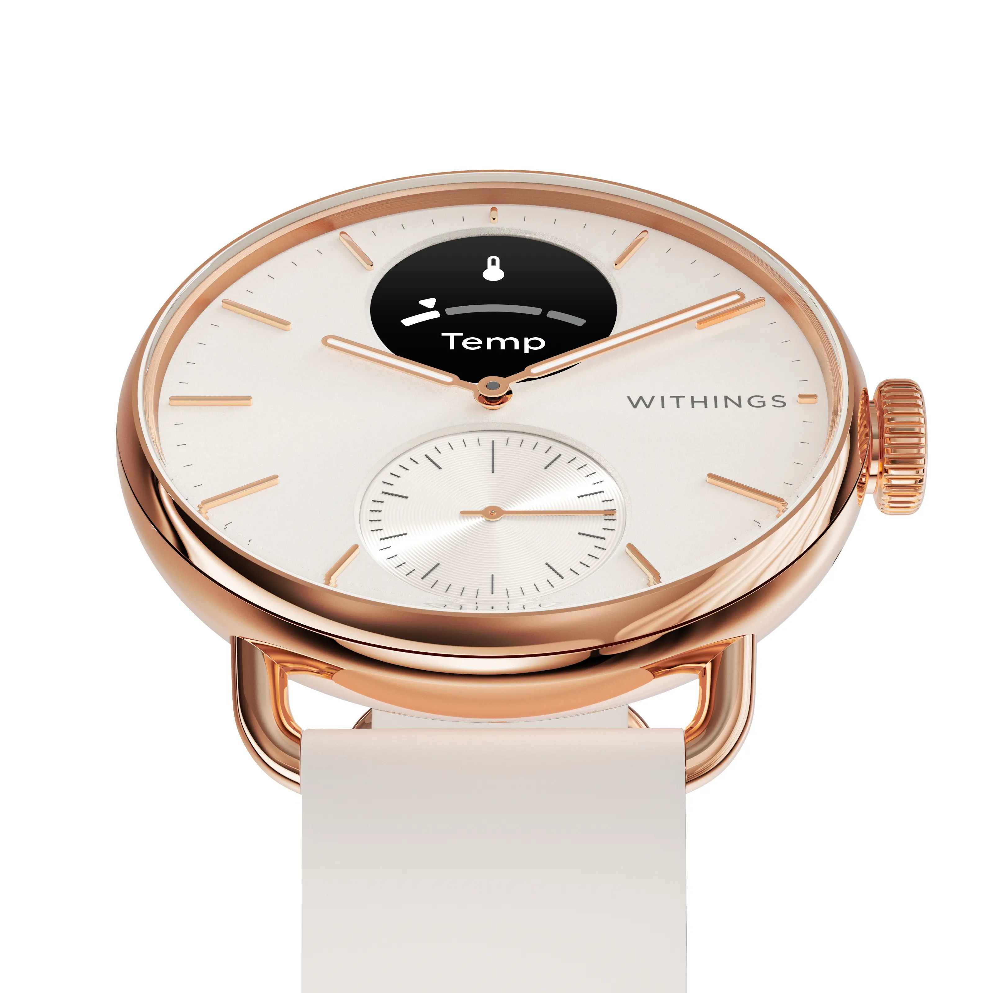 Smartwatch Withings ScanWatch 2 38mm Różowe złoty
