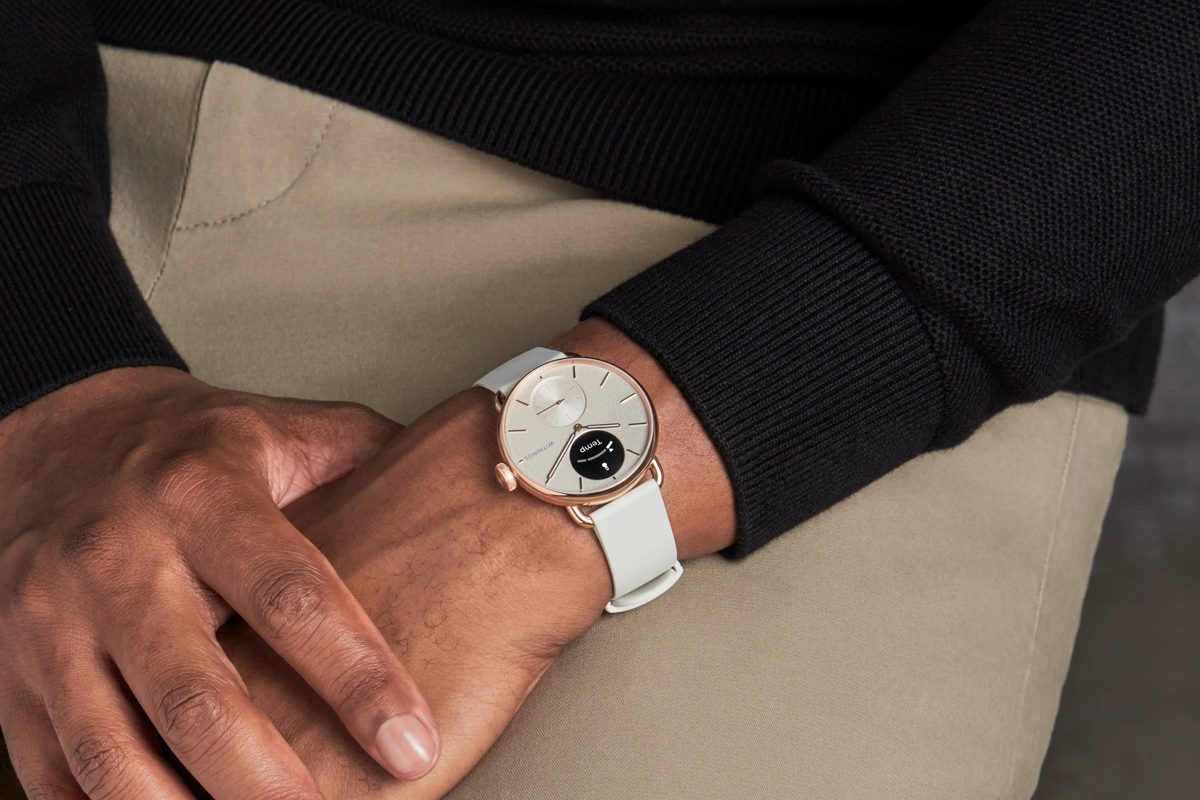 Smartwatch Withings ScanWatch 2 38mm Różowe złoty