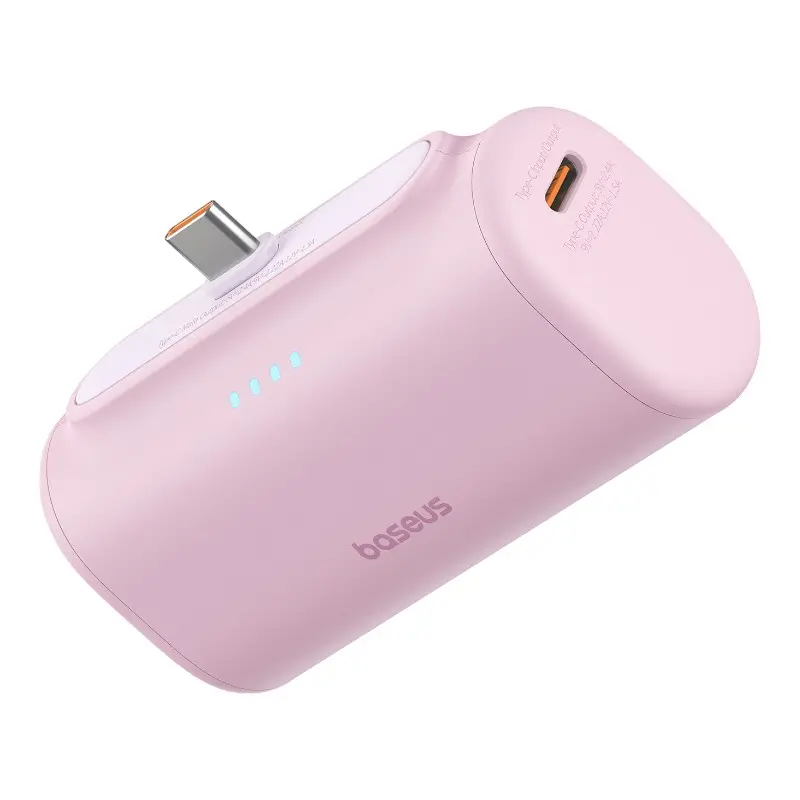 Powerbank Baseus P10068306413-00 Compact 5000mAh PD 20W USB-C Różowy