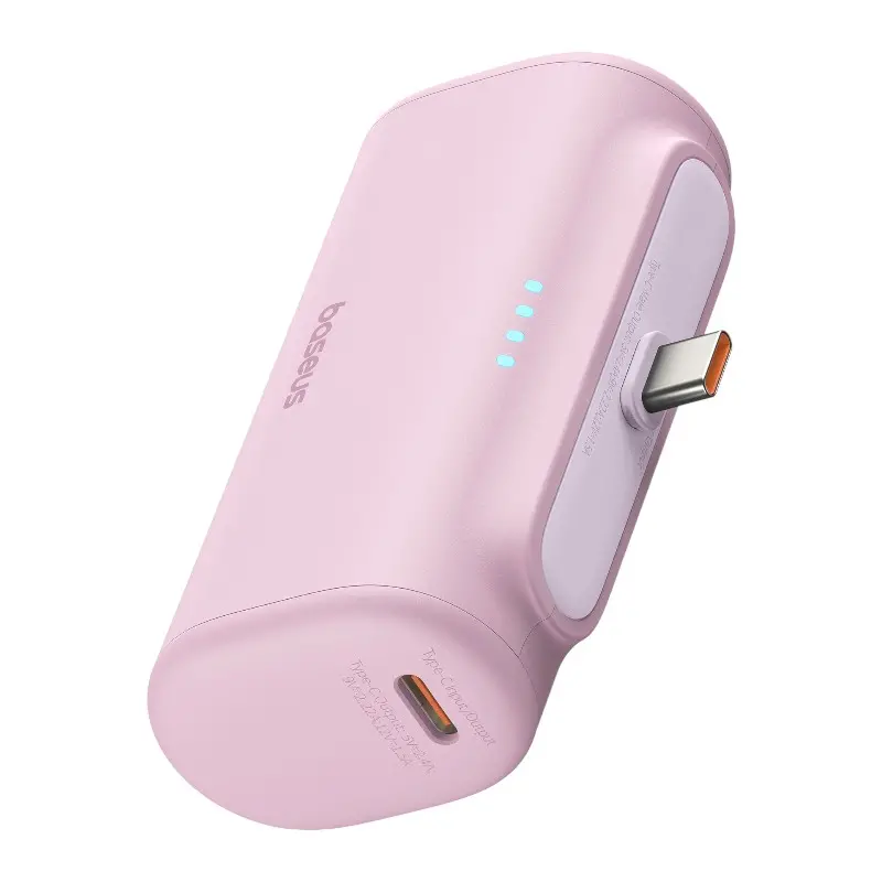 Powerbank Baseus P10068306413-00 Compact 5000mAh PD 20W USB-C Różowy