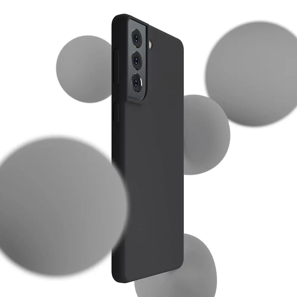 Etui 3mk Silicone Case do Samsung Galaxy S22 Czarny