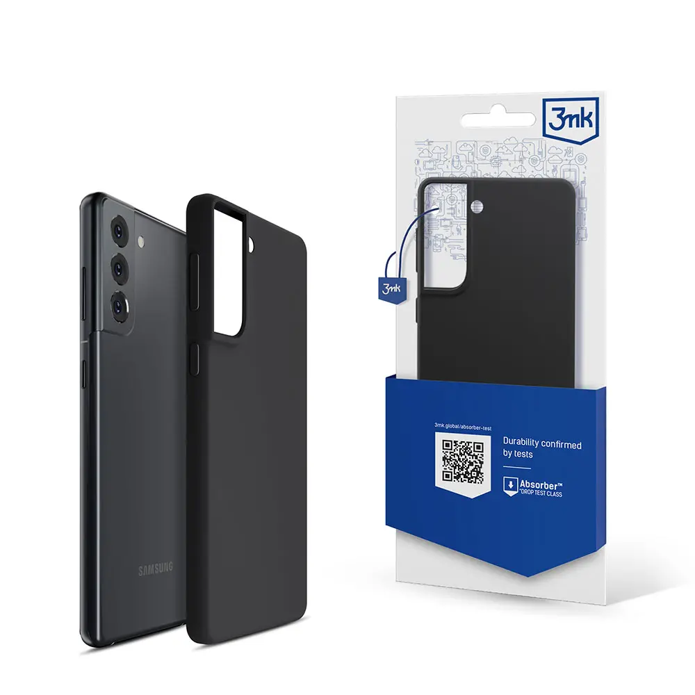 Etui 3mk Silicone Case do Samsung Galaxy S22 Czarny