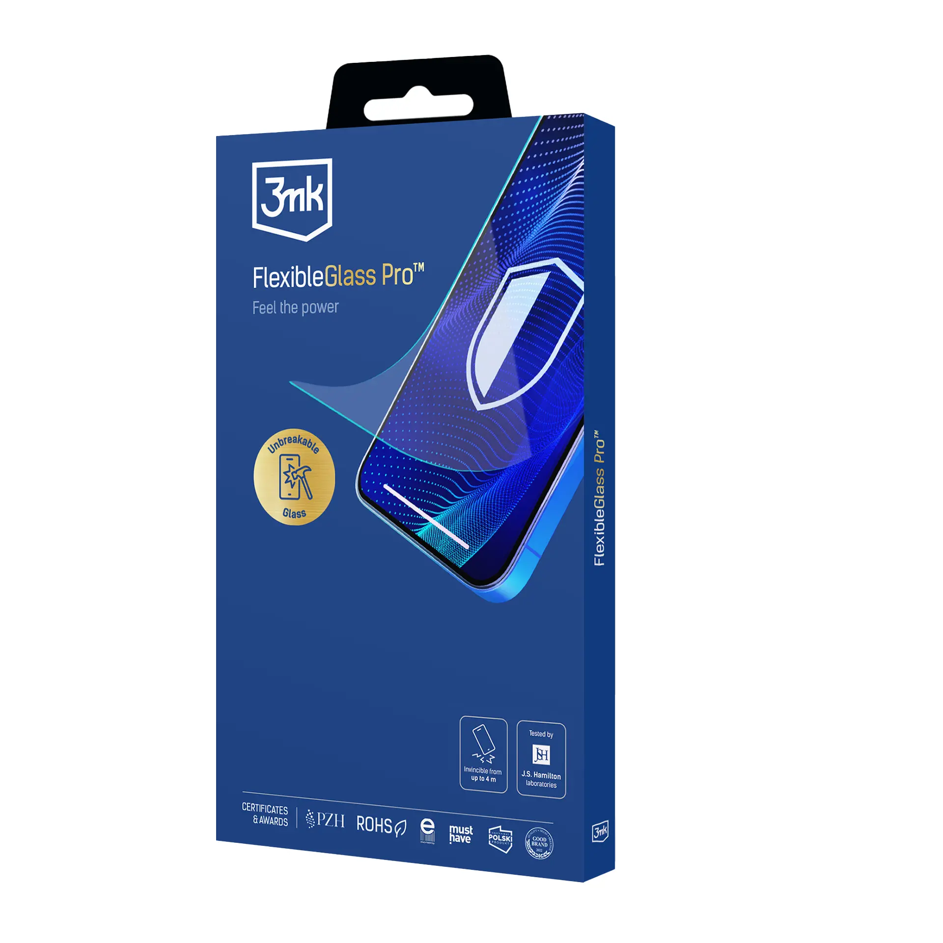 Szkło hybrydowe 3mk FlexibleGlass Pro do iPhone 16 Plus