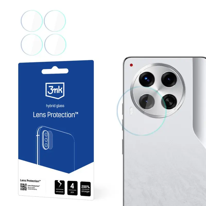 Szkło hybrydowe 3mk Lens Protection do Tecno Camon 30 5G