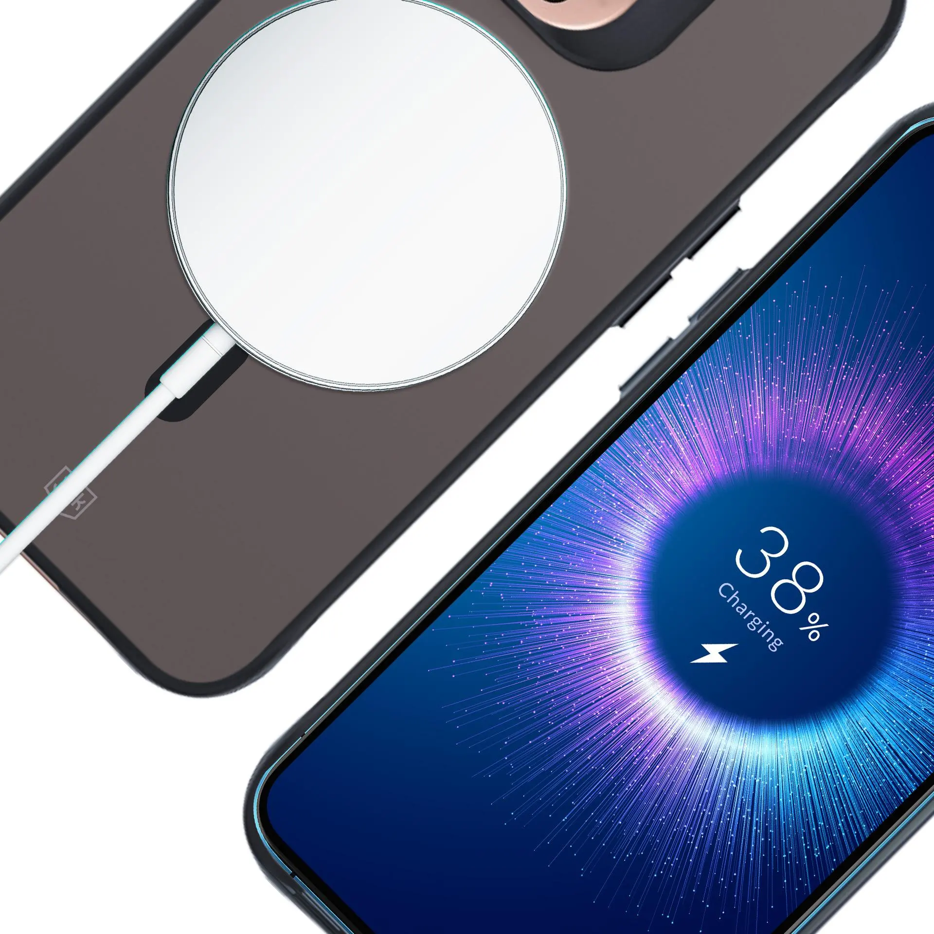 Etui 3mk Smoke MagCase do iPhone 16 Pro Czarny