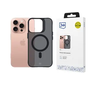 Etui 3mk Smoke MagCase do iPhone 16 Pro Czarny