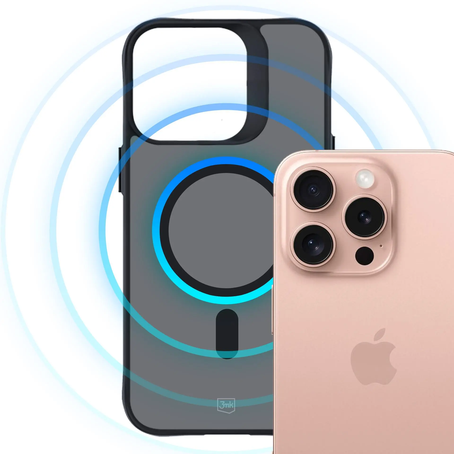 Etui 3mk Smoke MagCase do iPhone 16 Pro Czarny