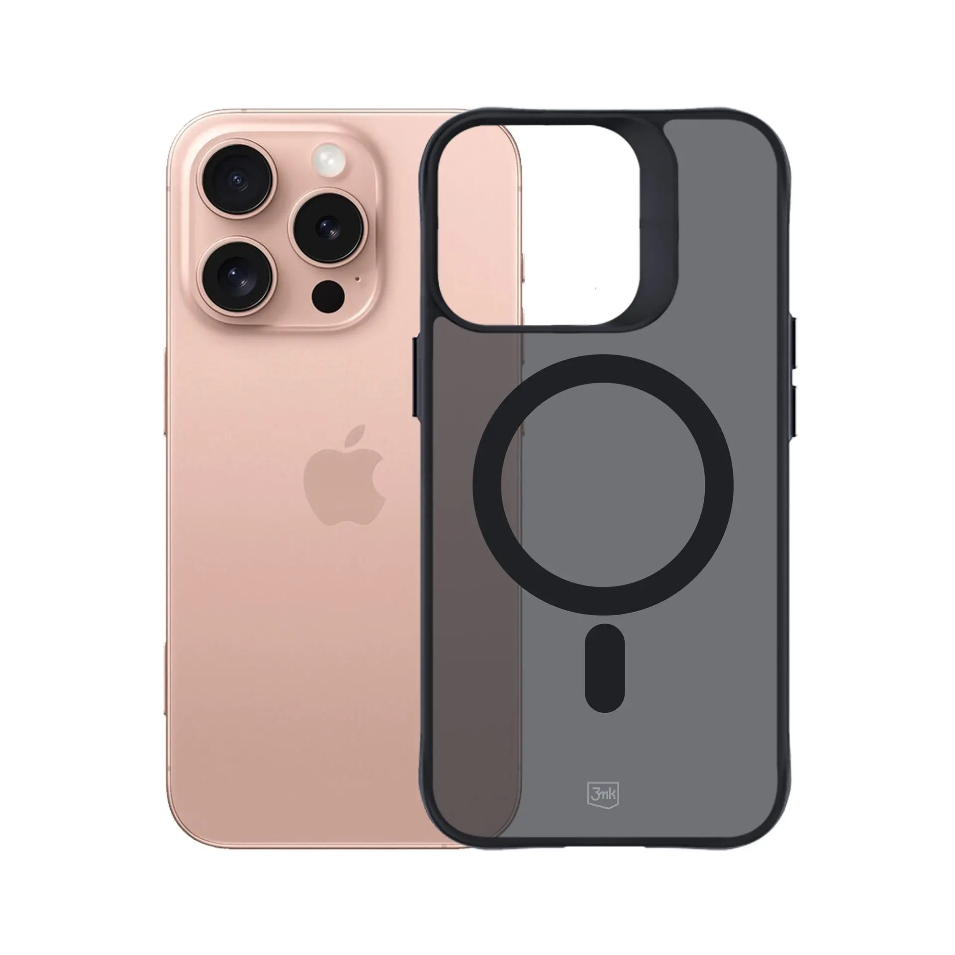 Etui 3mk Smoke MagCase do iPhone 16 Pro Czarny