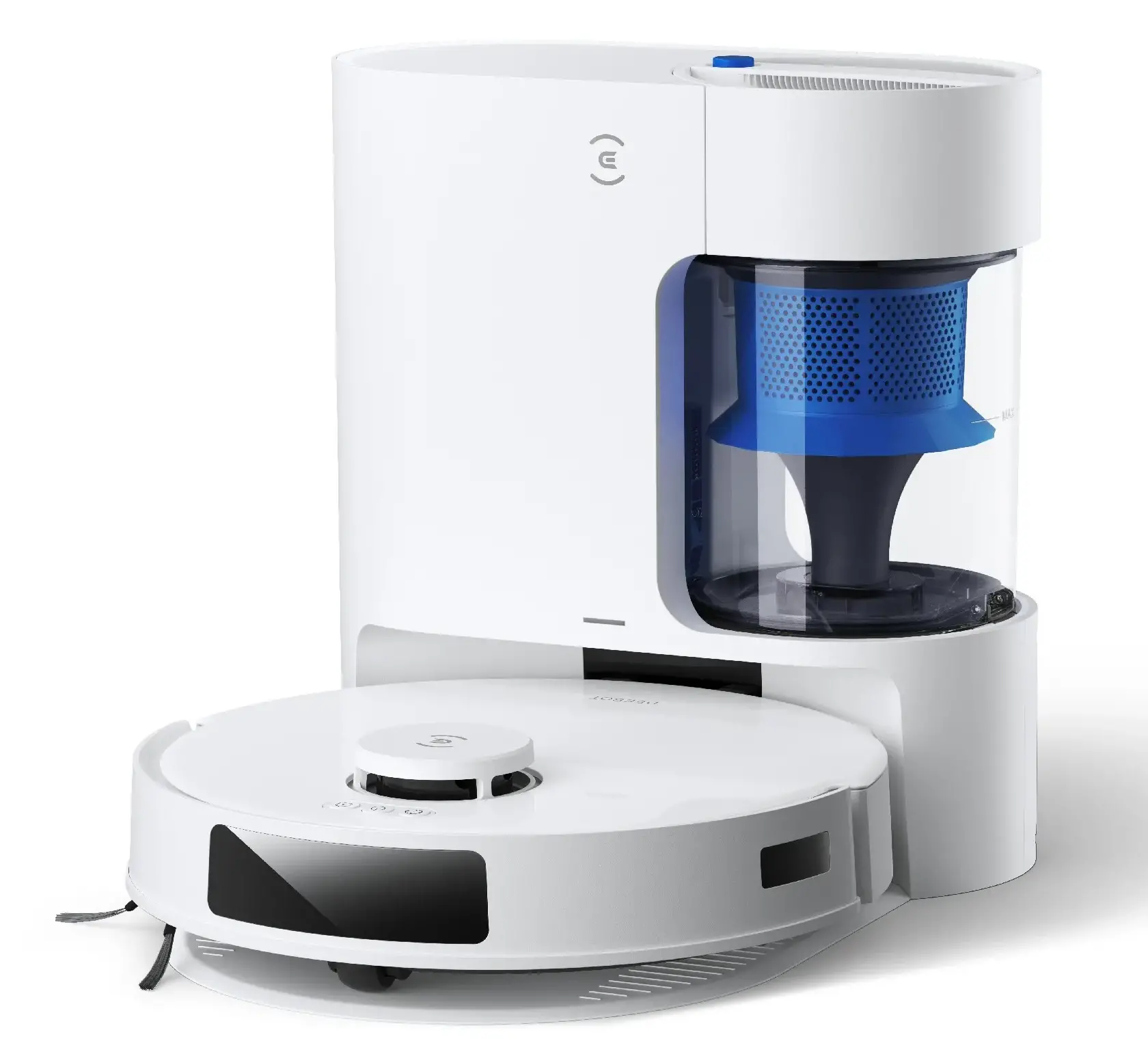 Robot sprzątający Ecovacs Deebot  N20 Plus Funkcja mopowania Stacja oczyszczająca Tworzenie mapy pomieszczenia 65dB