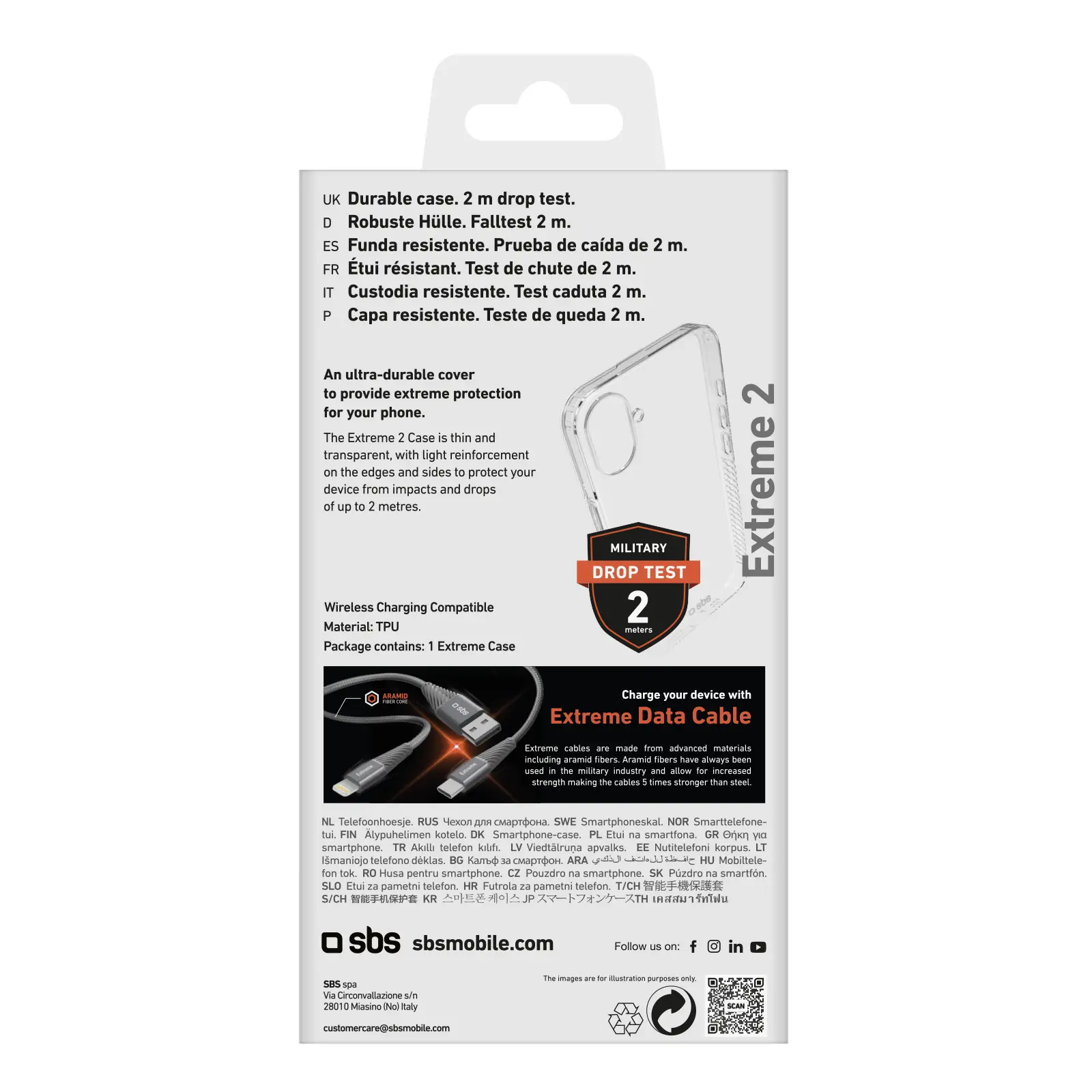Etui SBS Extreme X2 TEUNBKEX2IP1661 do iPhone 16