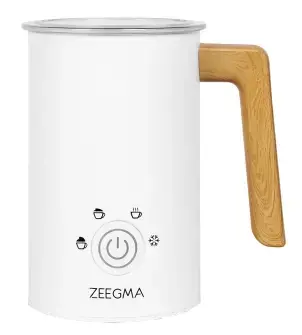 Spieniacz Zeegma Milkee Wood Biały