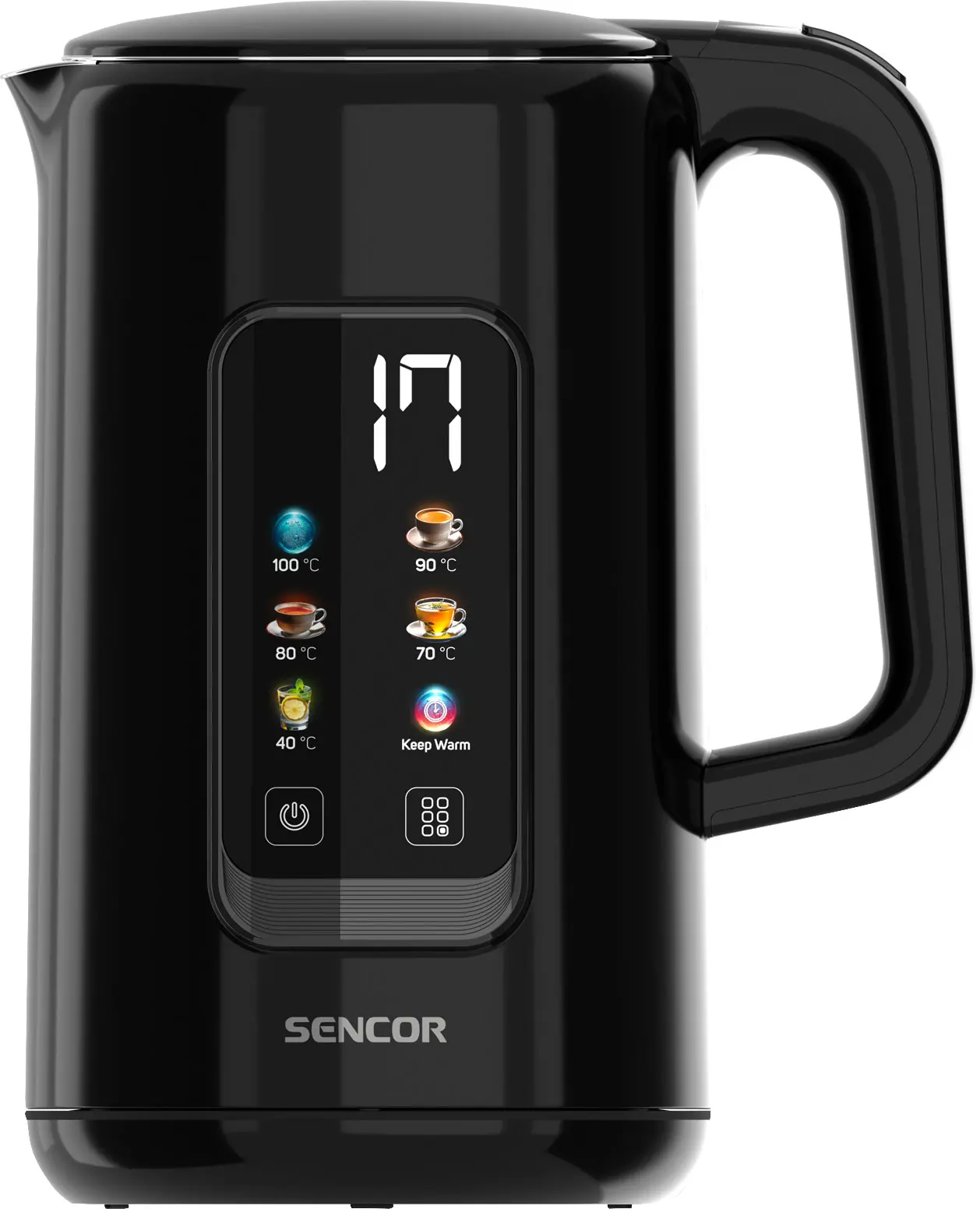 Sencor SWK 0951BK 1,7l 2200W Regulacja temperatury