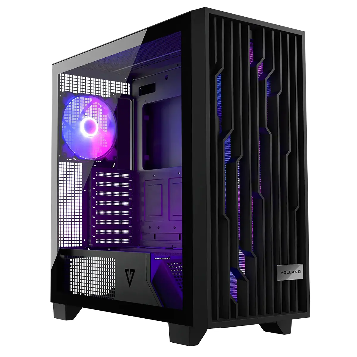 Obudowa MODECOM Perun Apex ARGB Czarny